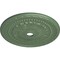 Ekena Millwork Palmetto Ceiling Medallion (Canopies up to 7 5/8"), 31 1/2"OD x 3 5/8"ID x 1 3/4"P, Athenian Green CM31PMAGF - alternate 4